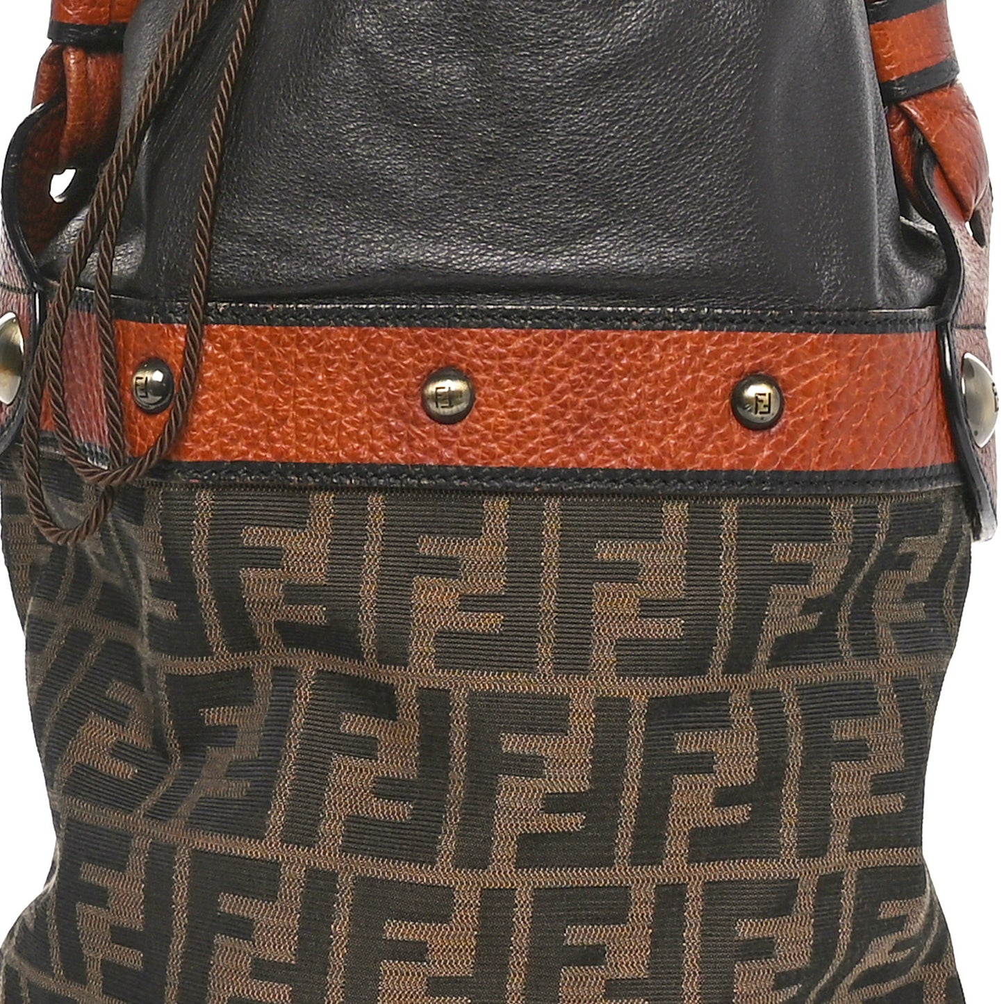Zucca Small Palazzo Bucket Bag Tobacco
