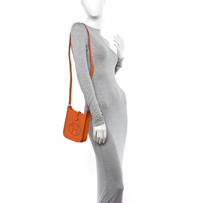Hermes Epsom Evelyne TPM Orange 2 of 10
