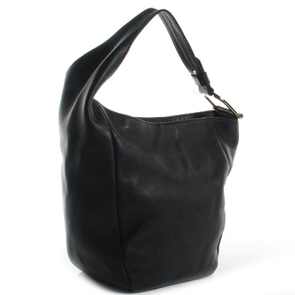 Gucci Leather Greenwich Medium Shoulder Bag Black 3 of 7