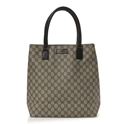 Gucci GG Plus Monogram Small Vertical Tote Dark Brown 1 of 9