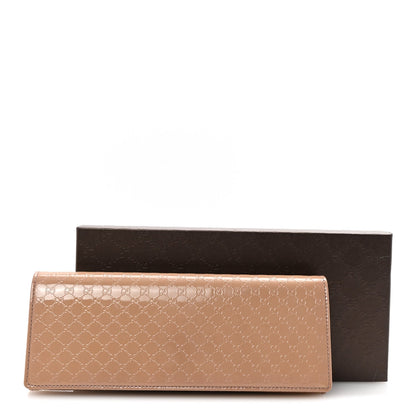 Gucci Patent Microguccissima Small Broadway Clutch Dark Cipria 8 of 8