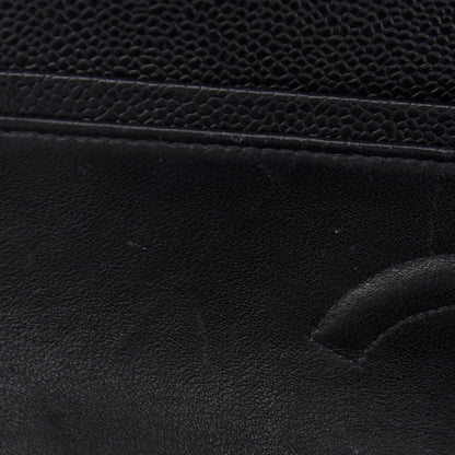 Chanel Caviar Quilted Medium Double Flap Black 7 of 10