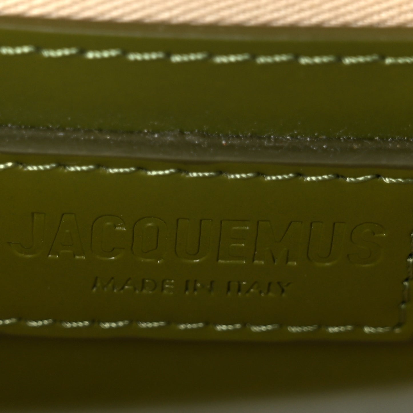 Smooth Calfskin Le Grand Bambino Khaki