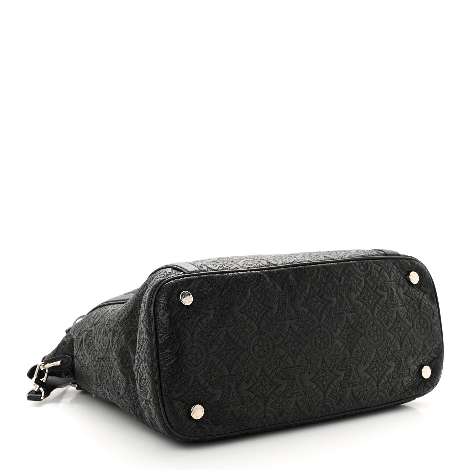 Louis Vuitton Monogram Lambskin Antheia IXIA MM Black 4 of 9