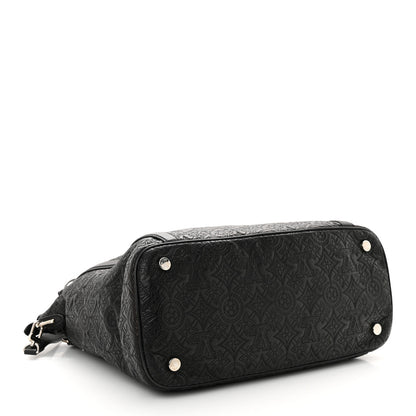 Louis Vuitton Monogram Lambskin Antheia IXIA MM Black 4 of 9
