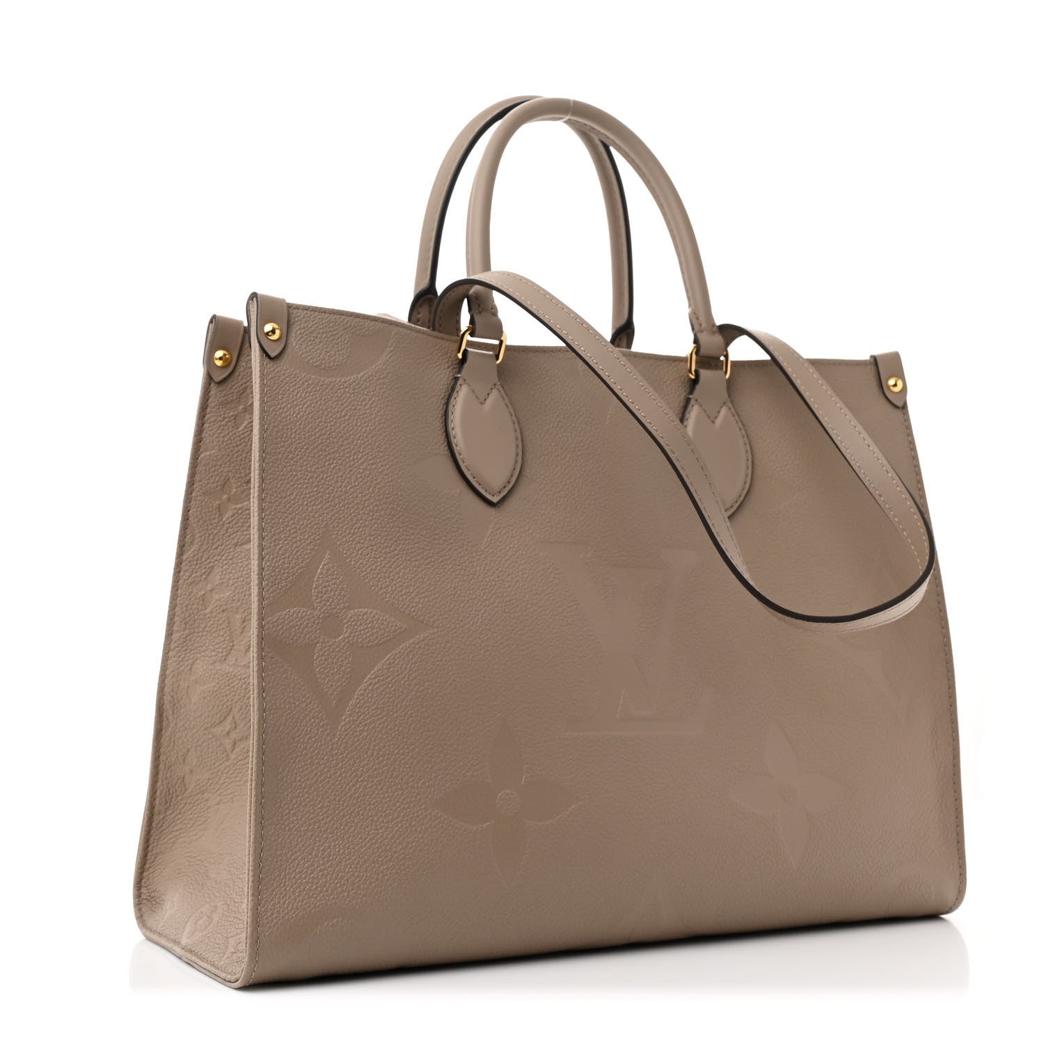 Louis Vuitton Empreinte Monogram Giant Onthego MM Tourterelle 3 of 9