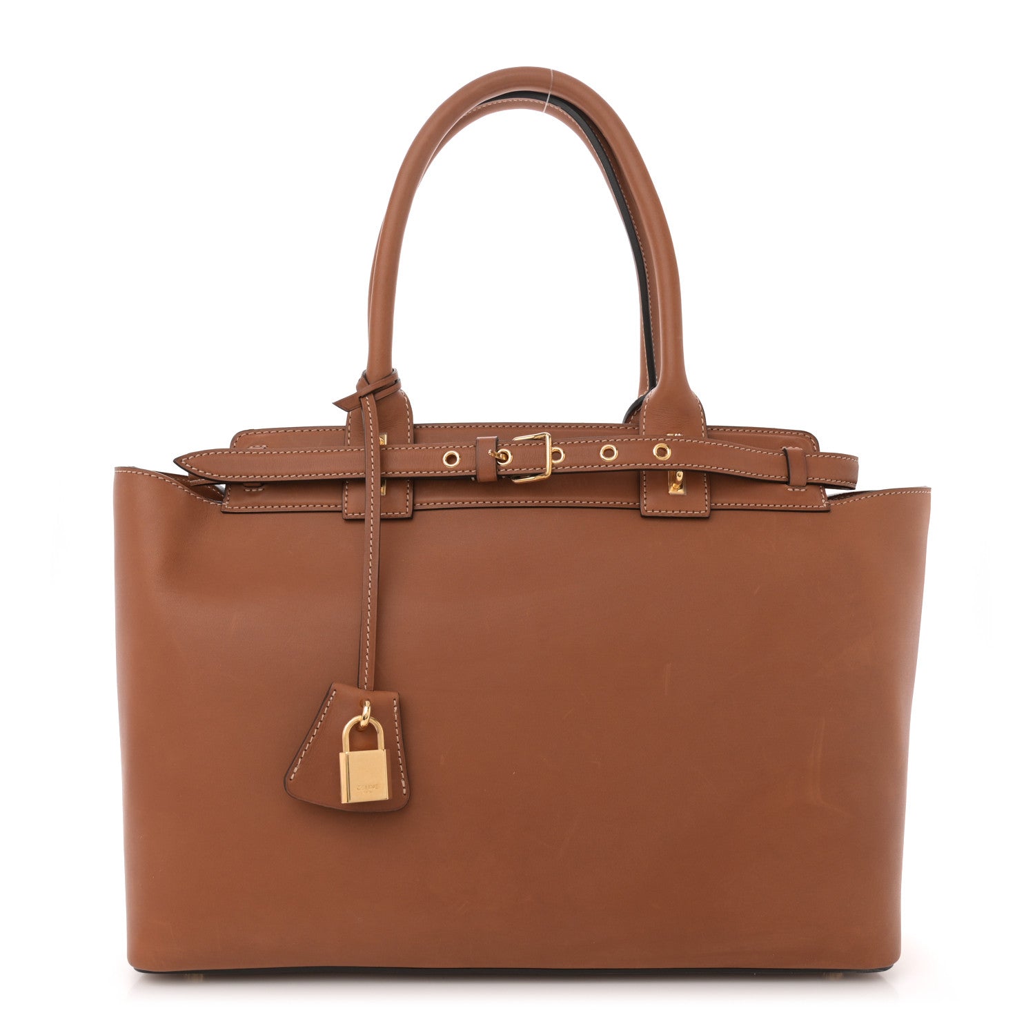 Celine Supple Calfskin Medium Conti Tan 1 of 11