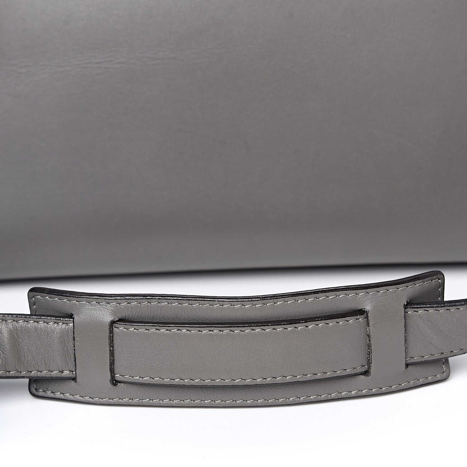 Celine Crocodile Embossed Nubuck Medium Trapeze Grey 23 of 23