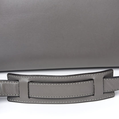 Celine Crocodile Embossed Nubuck Medium Trapeze Grey 23 of 23