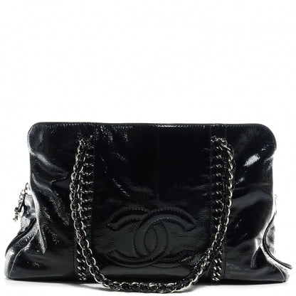Chanel Patent Calfskin Large Luxe Ligne Tote Black 1 of 7