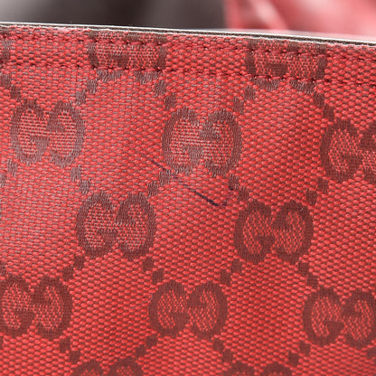 Gucci Monogram Large Original Tote Red 9 of 18
