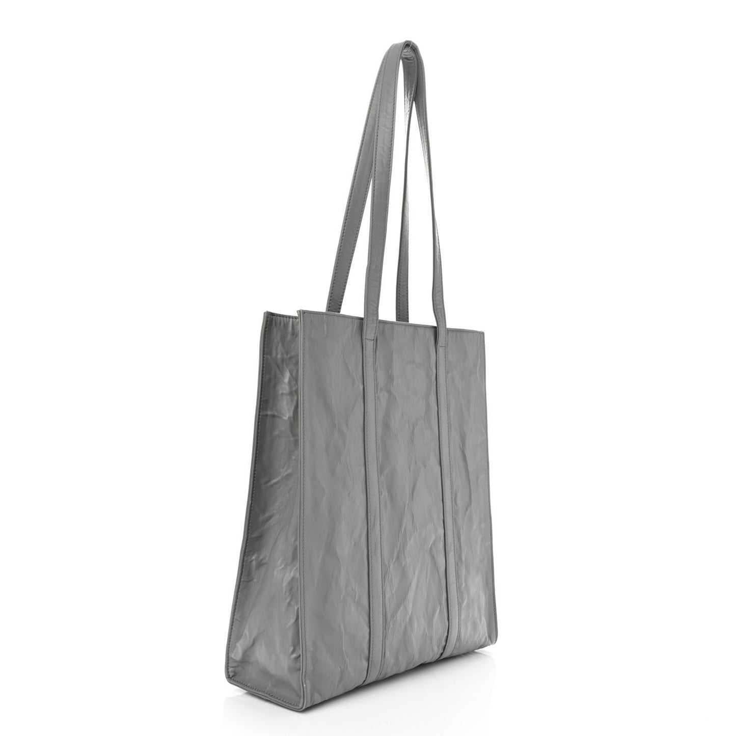 Nappa Antique Small Tote Slate Grey