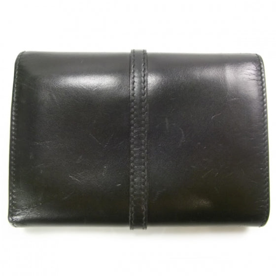 Prada Leather Buckle Wallet Nero 2 of 8