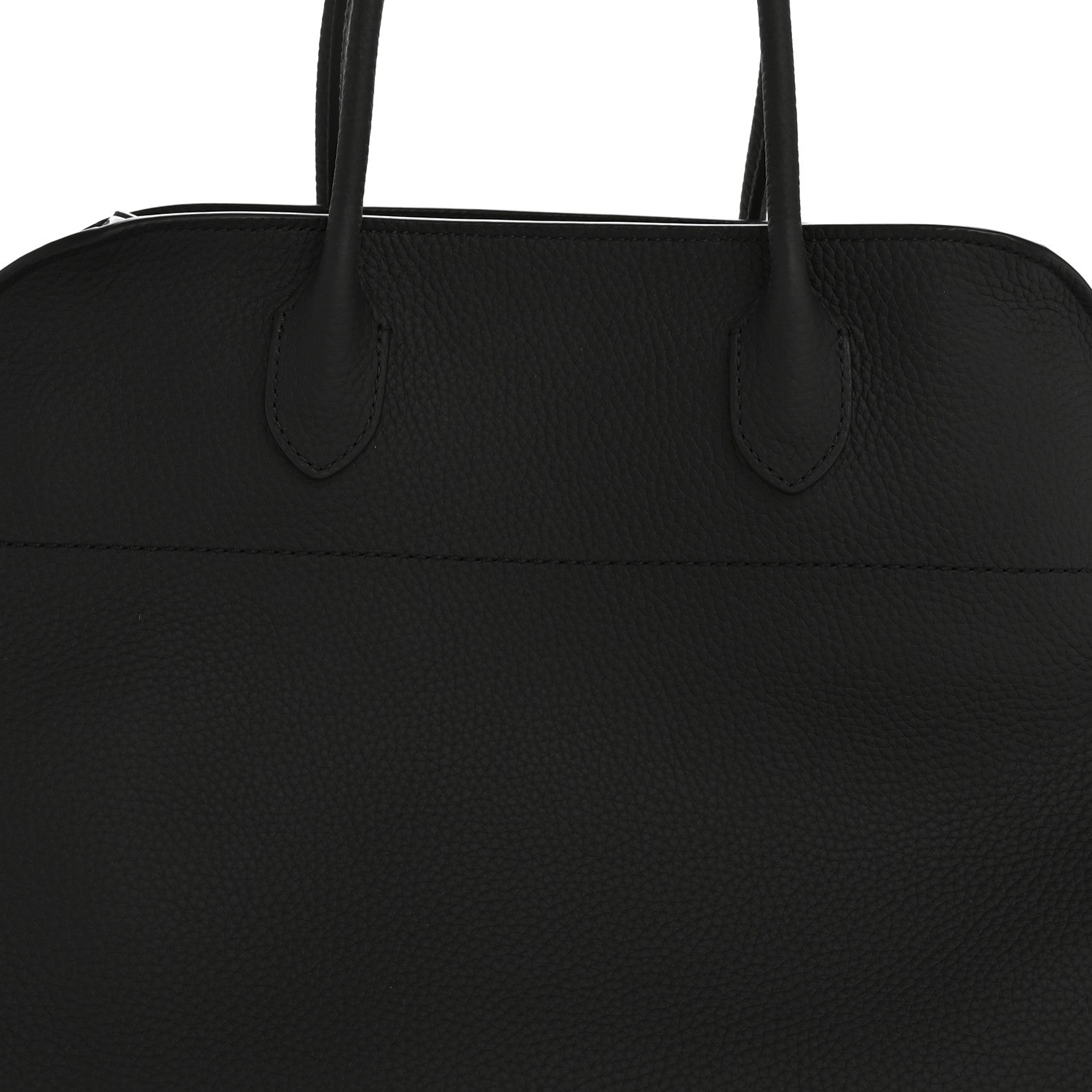 The Row Matte Grained Calfskin Soft Margaux 15 Black 7 of 11
