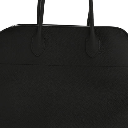 The Row Matte Grained Calfskin Soft Margaux 15 Black 7 of 11