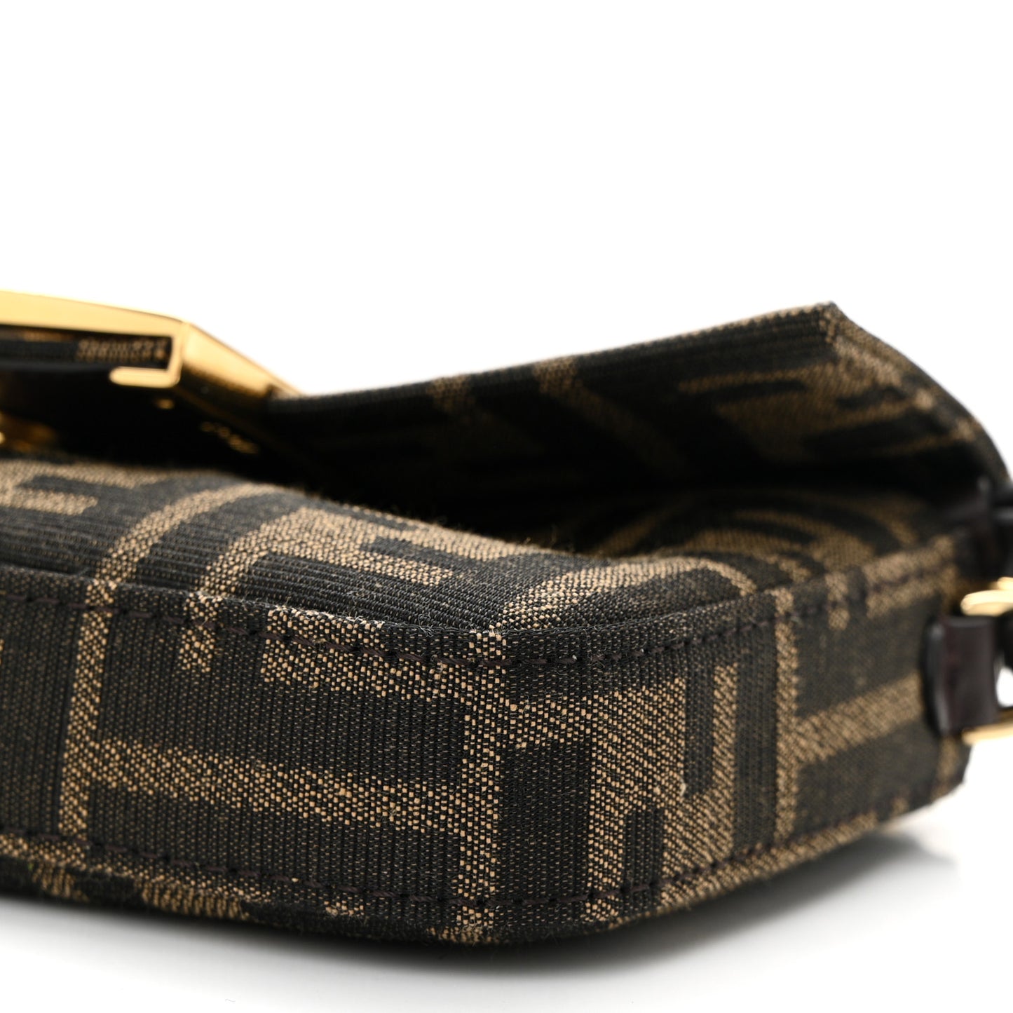 Fabric Jacquard FF 1974 Phone Baguette Tobacco Moro