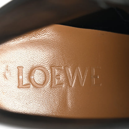 Loewe Calfskin Anagram Ankle Boots 37 Black 8 of 11