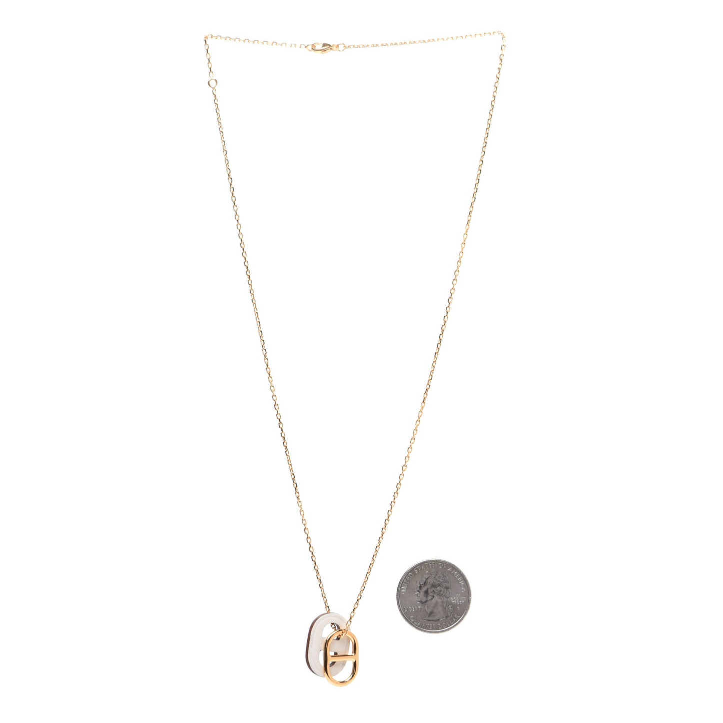 Swift O'Maillon Pendant Necklace White