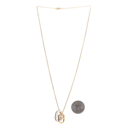 Hermes Swift O'Maillon Pendant Necklace White 2 of 6