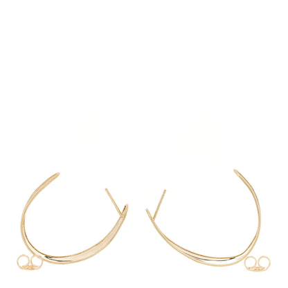 Marco Bicego 18K Yellow Gold Small Lunaria Drop Earrings 3 of 4