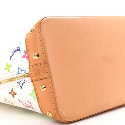Louis Vuitton LOUIS VUITTON Monogram Multicolor Alma PM White 9 of 22