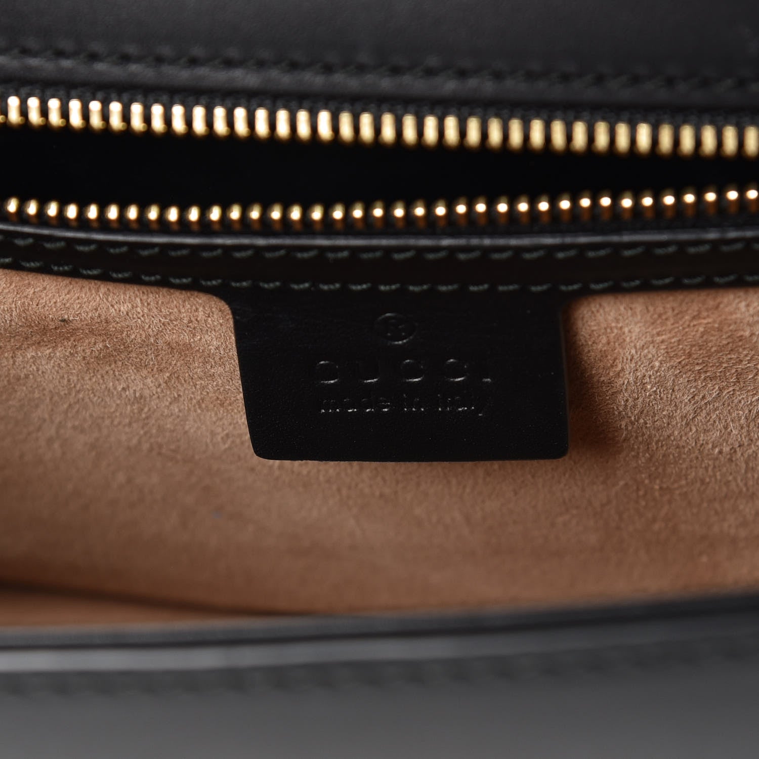 Gucci Calfskin Small Sylvie Shoulder Bag Black 6 of 14