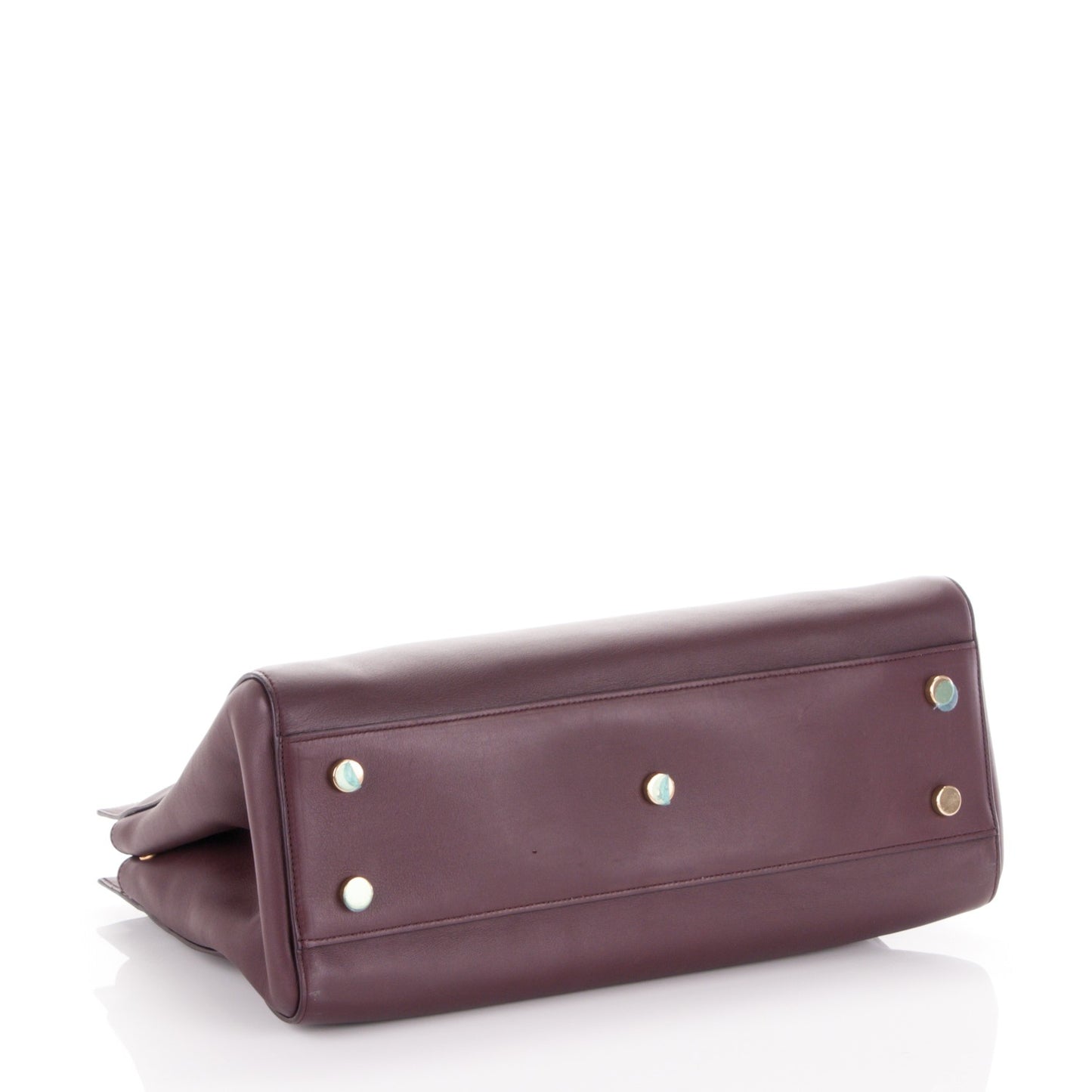Calfskin Medium Rive Gauche Cabas Bordeaux