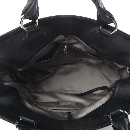 Chanel Lambskin East West Soho Shopper Black 4 of 16