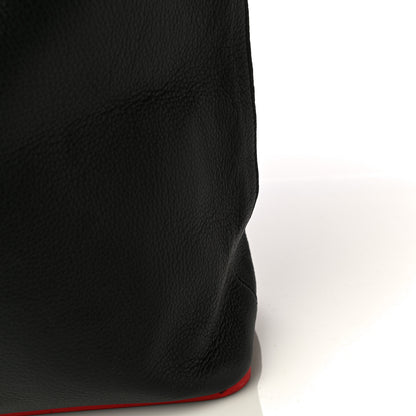 Christian Louboutin Calfskin Spikes East West Cabata Tote Black 17 of 20