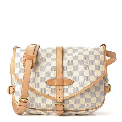 Louis Vuitton Damier Azur Saumur MM 1 of 11