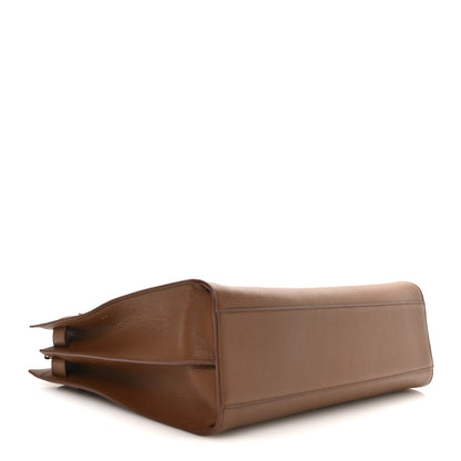 Saint Laurent Grained Calfskin Large Souple Sac De Jour Cinnamon 4 of 11