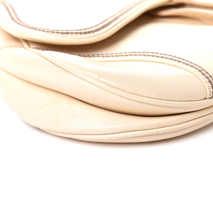 Christian Dior Grained Calfskin Saddle Bag Beige 13 of 19