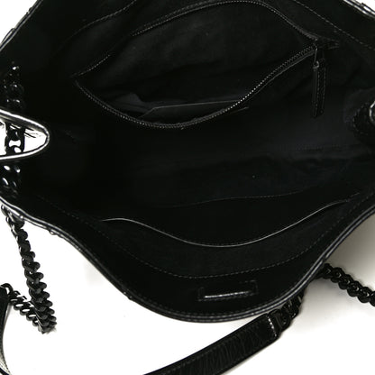 Saint Laurent Crinkled Calfskin Matelasse Monogram Large Niki Shopper Tote Black 4 of 6