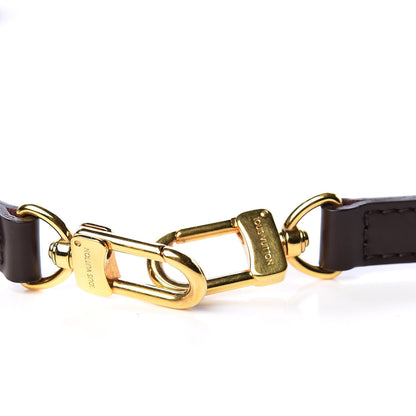 Louis Vuitton Calfskin 16mm Adjustable Shoulder Strap Brown 3 of 4