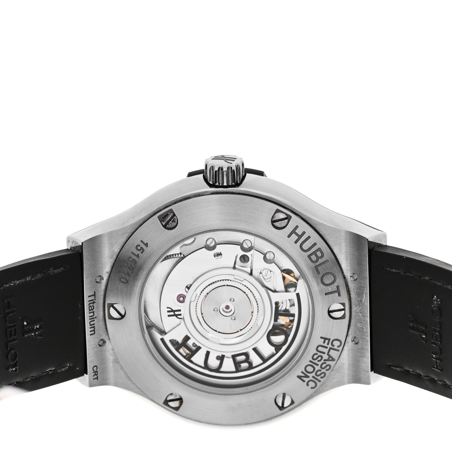 Hublot Titanium Alligator 38mm Classic Fusion Automatic Watch Green 565.NX.8970.LR 4 of 5