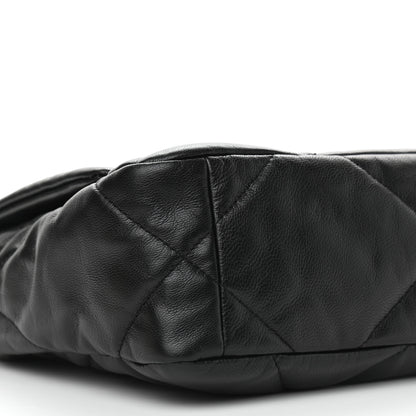 Chanel Goatskin Quilted Medium Chanel 19 Flap Black 8 of 9