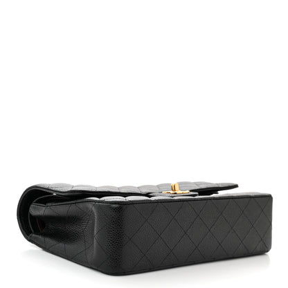 Chanel Caviar Quilted Medium Double Flap Black 4 of 10
