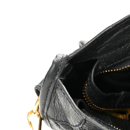 Balenciaga Agneau Giant 12 Gold Hardware Mini City Anthracite 14 of 21