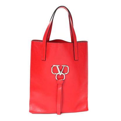 Valentino Garavani Smooth Calfskin VSling Tote Bag Rouge Pur 1 of 11
