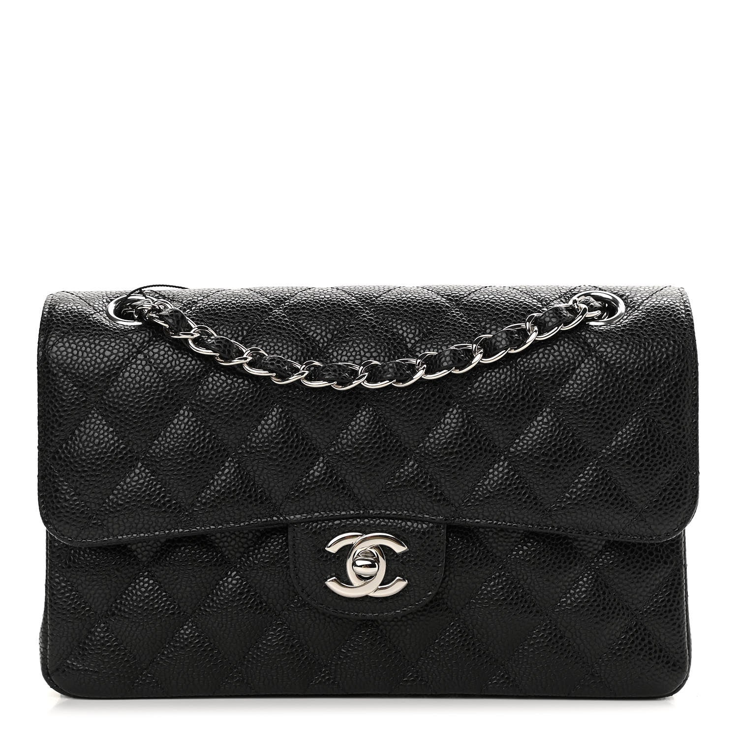 Chanel Caviar Quilted Small Double Flap Black 1 of 11