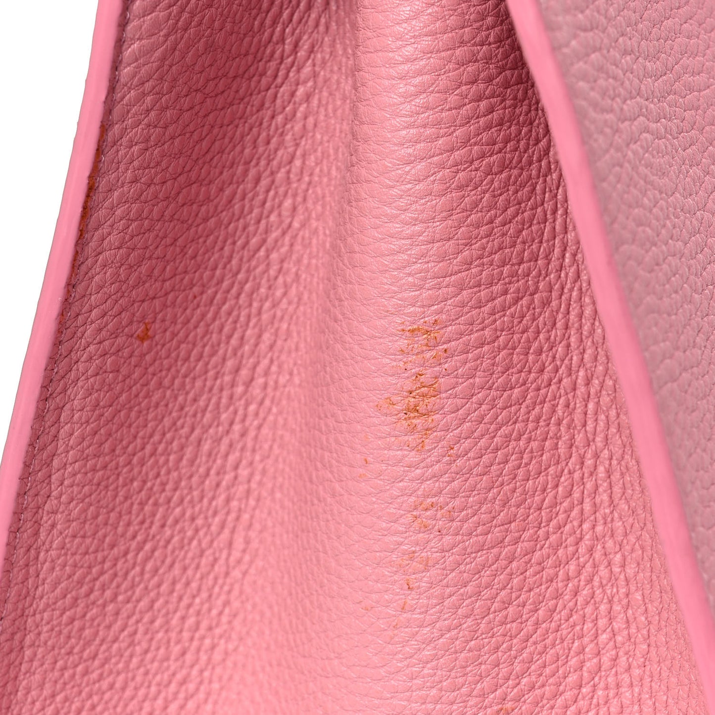 Tumbled Calfskin Large Sun Bag Peony