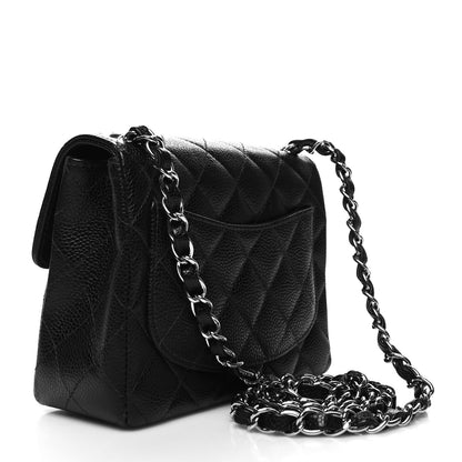 Chanel Caviar Quilted Mini Square Flap Black 3 of 10