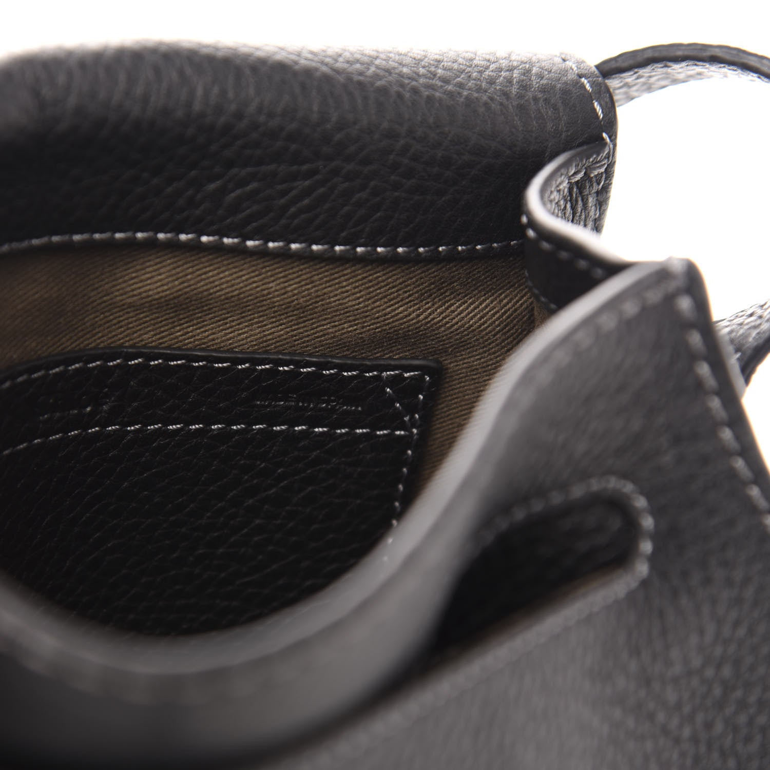 Chloe Calfskin Mini Marcie Round Crossbody Bag Black 7 of 10