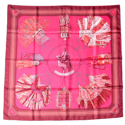 Hermes Silk Cuirs Du Desert Scarf 90 2 of 5