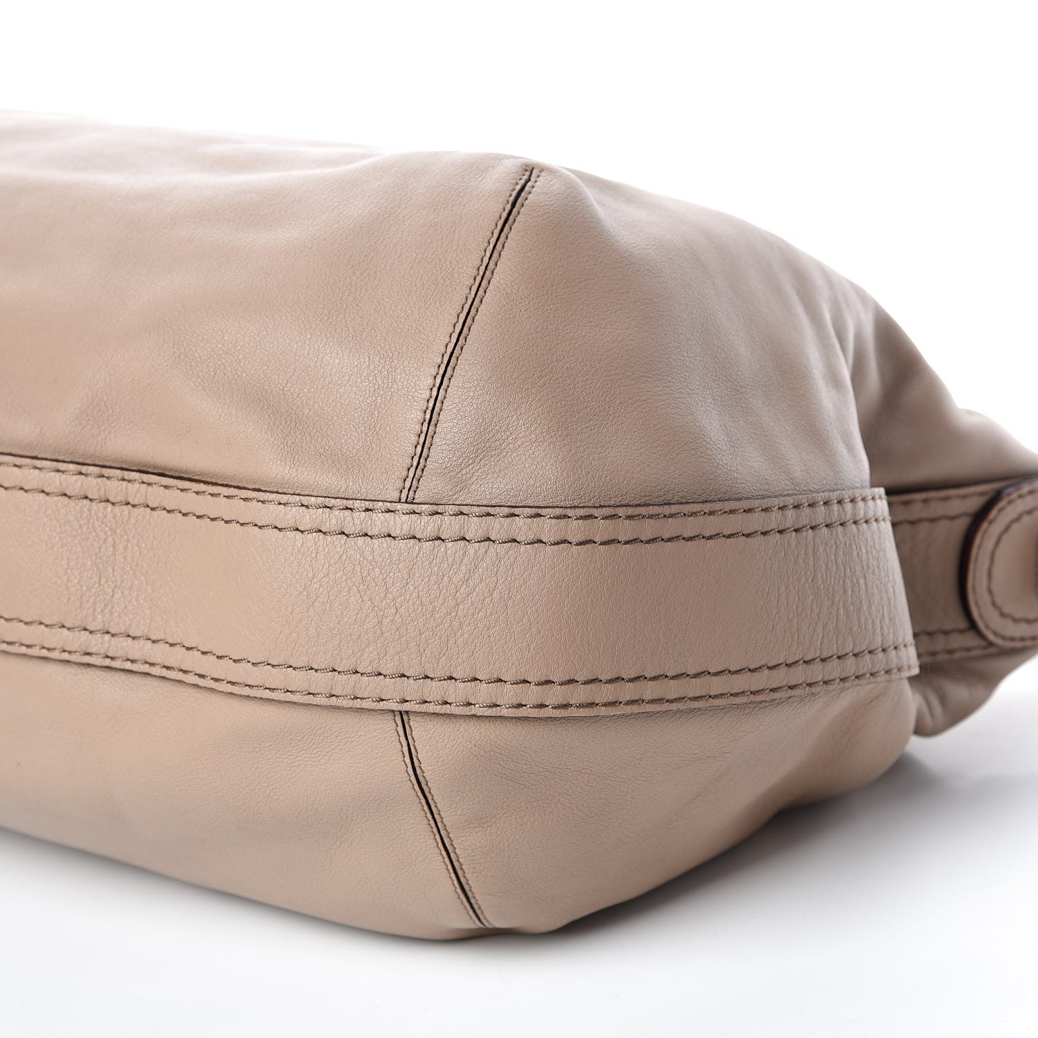 Loewe Calfskin Logo Shoulder Bag Mink 7 of 9
