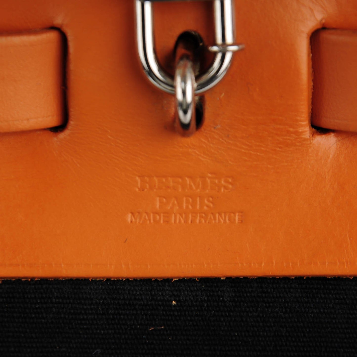 Barenia Toile Herbag 36 MM Black