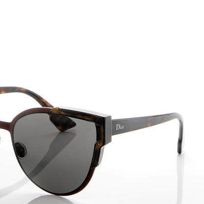Christian Dior Acetate WildlyDior Sunglasses Dark Red Tortoise 7 of 9