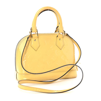 Louis Vuitton Vernis Alma BB Citrine 2 of 8