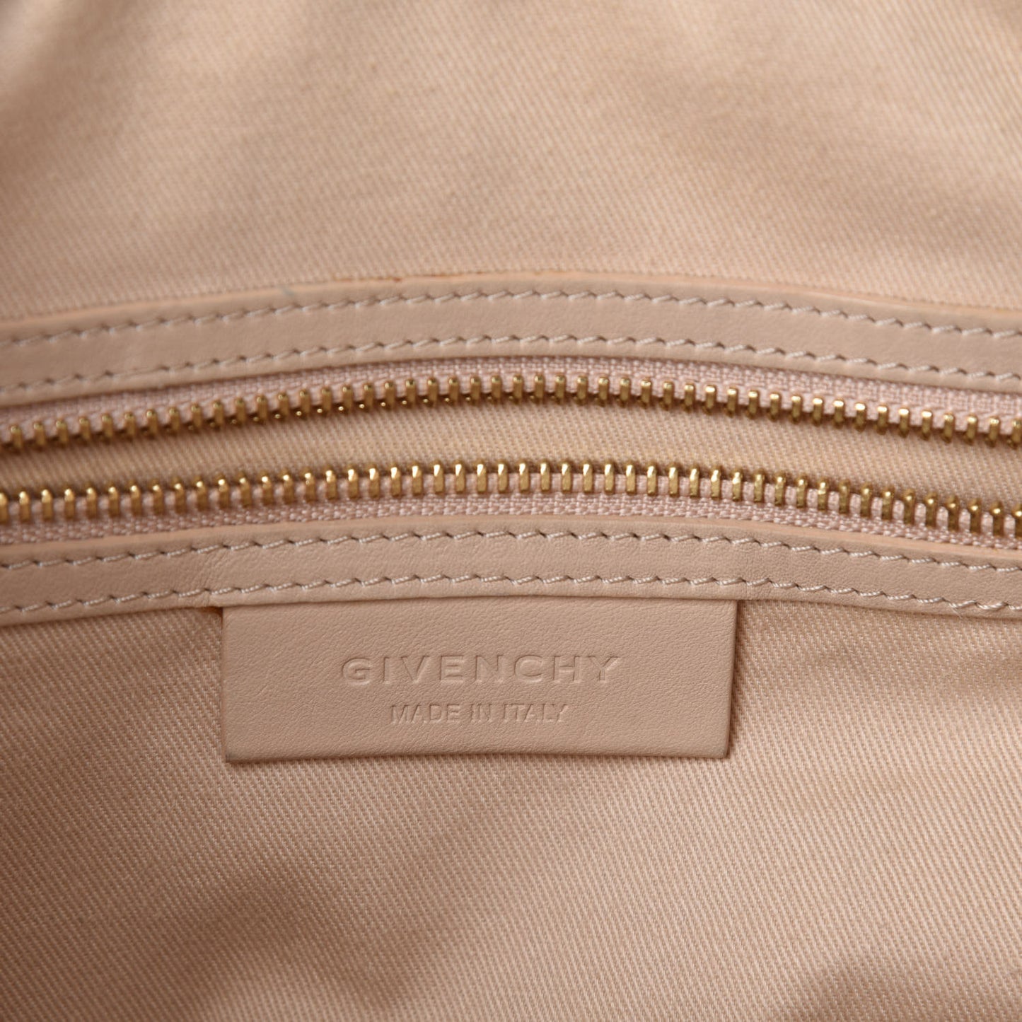 Shiny Lord Calfskin Large Antigona Beige