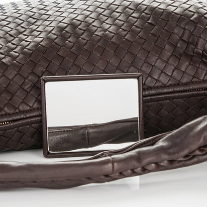 Bottega Veneta Nappa Intrecciato Large Veneta Hobo Ebano 5 of 8